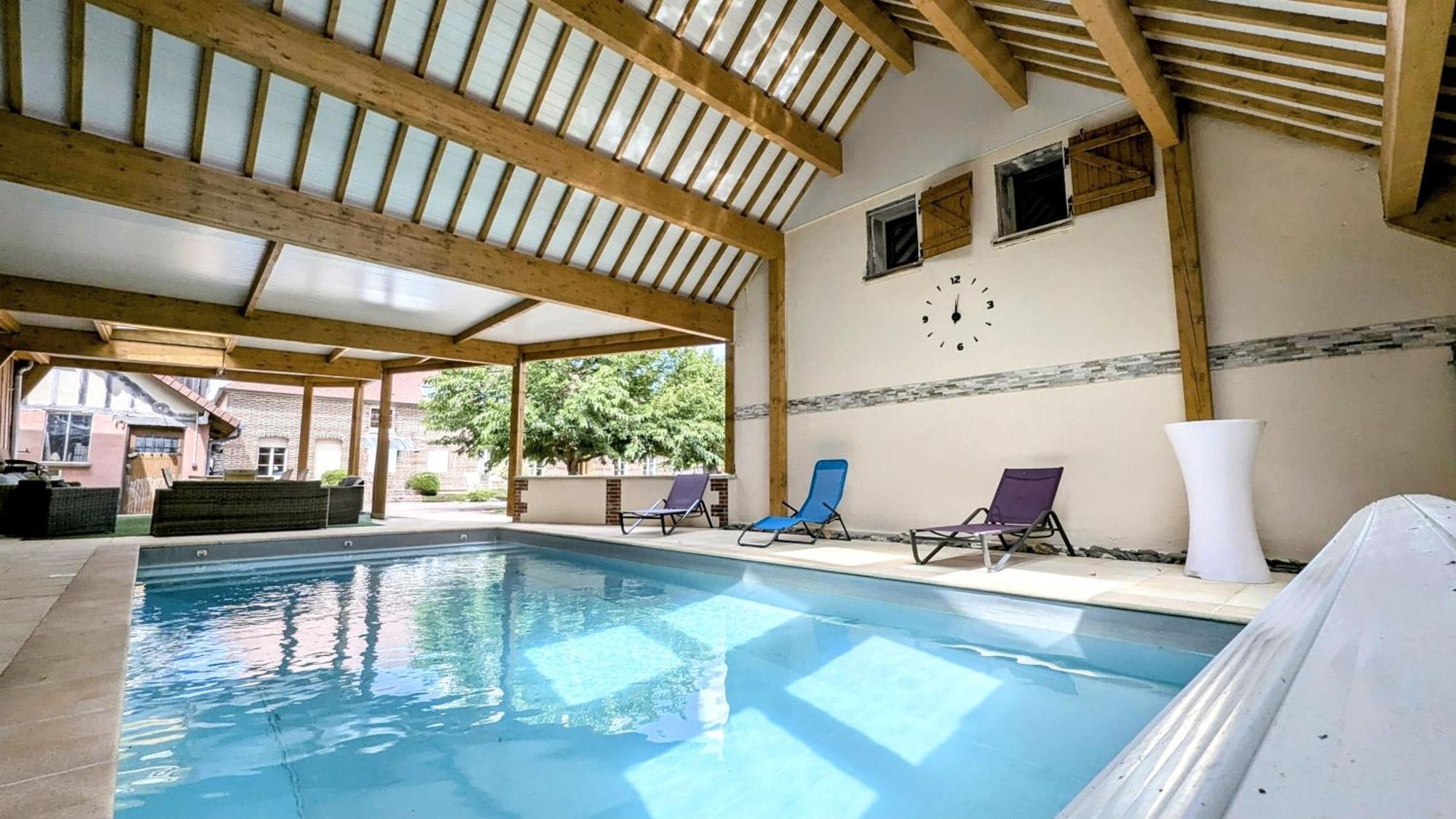 Maison Calme 14 Personnes, Piscine, Jardin Et Parking Bucheres Luaran gambar